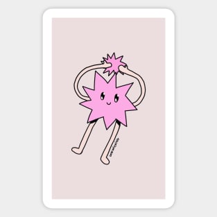 Silly Little Guy | Pink Version Sticker